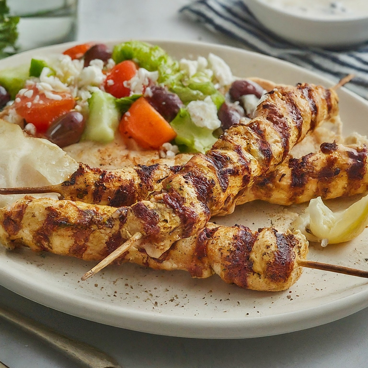 Greek Chicken Souvlaki